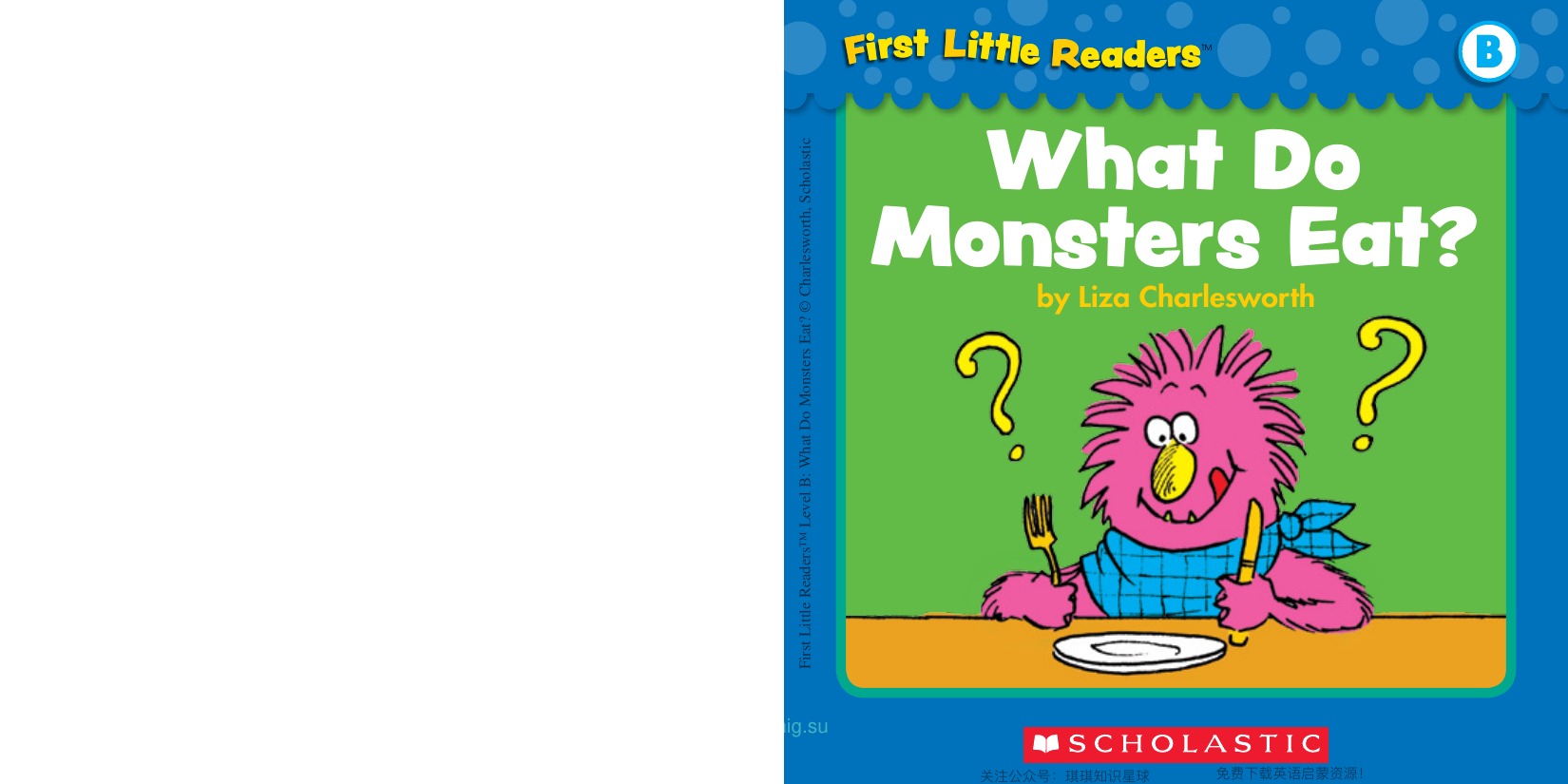 What Do Monsters Eat? 封面
